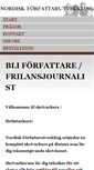 Mobile Screenshot of forfattarutveckling.se